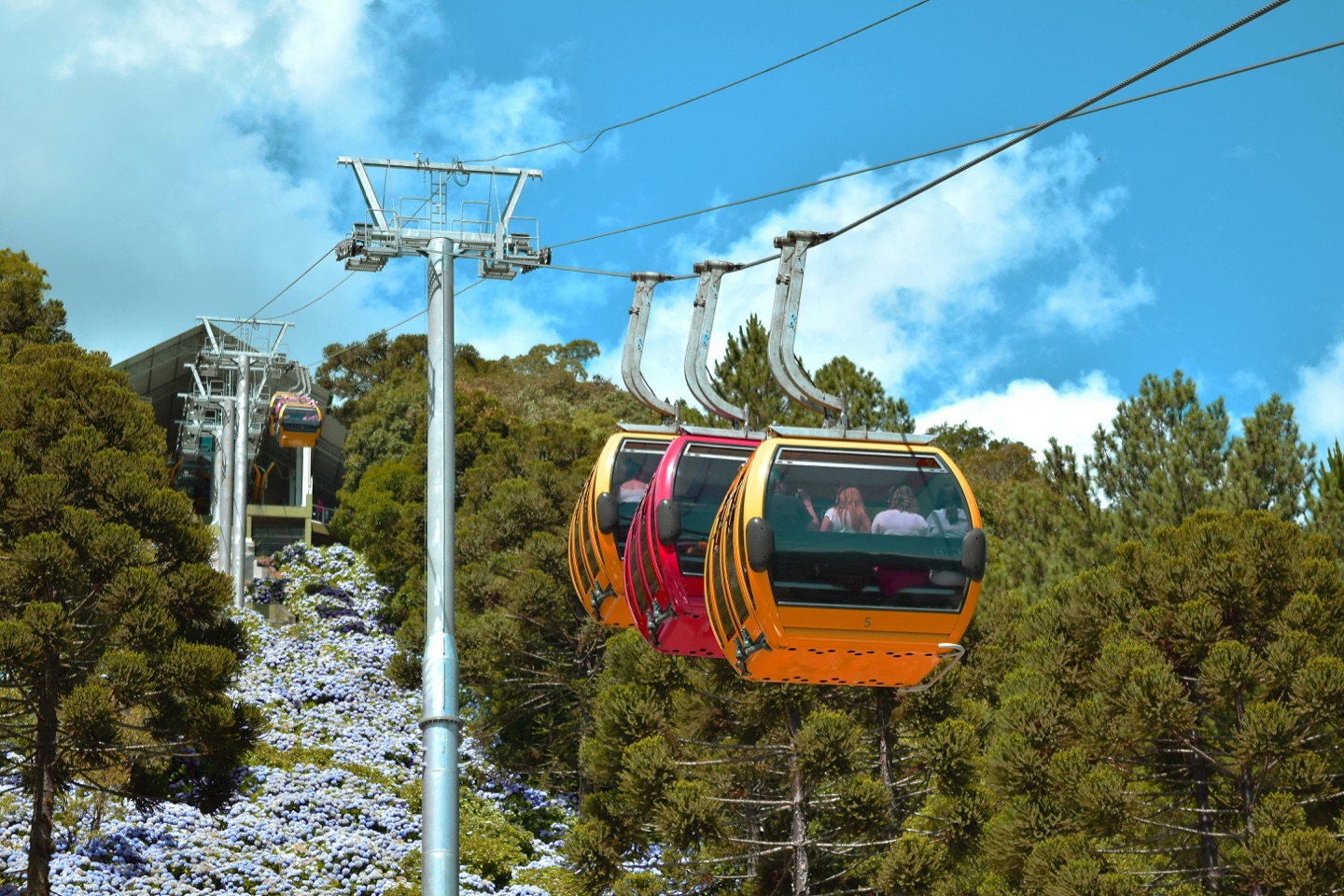 Sistema de teleférico — mantenimiento y operación técnica en Colombia